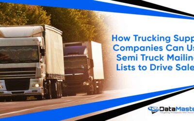 How Trucking Supply Companies Can Use Truck Fleet Mailing Lists to Drive Sales