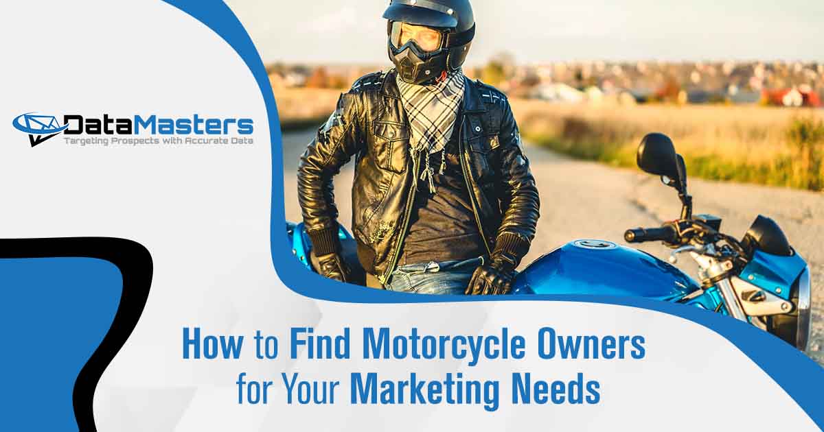 Image of Biker wearing helmet and leather jacket sitting on sport motorcycle outdoor on road. When it comes to marketing your motorcycle-related products or services, it can be challenging to find the right audience. Targeting the wrong audience can lead to wasted time, effort, and resources. Imagine spending hours and hours trying to reach motorcycle owners, only for your marketing efforts to fall flat. It's frustrating and disheartening to see your competitors succeed while you struggle to connect with the right customers. Introducing Datamasters - your ultimate solution for finding motorcycle owners for your marketing needs. With our comprehensive database of motorcycle enthusiasts, you can easily target the right audience and maximize your marketing success. No more guesswork or wasted resources; Datamasters provides you with accurate and up-to-date information on motorcycle owners. Whether you want to promote accessories, services, or events, our data will help you craft targeted campaigns that resonate with your ideal customers. Take control of your marketing strategy and connect with the motorcycle community like never before. Don't miss out on opportunities while your competitors thrive - leverage Datamasters today and rev up your success!