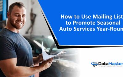 How to Use Mailing Lists to Promote Seasonal Auto Services Year-Round