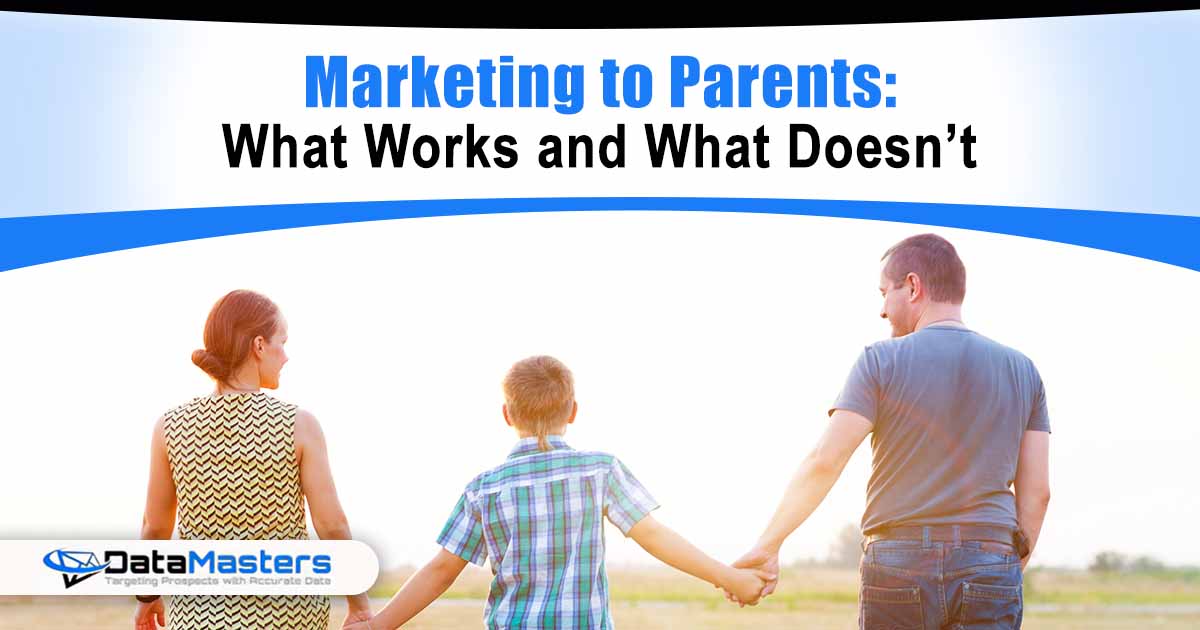 Image of a young family with a little son outdoors, featuring Datamasters and highlighting **"Marketing to Parents: What Works and What Doesn’t,"** ensuring it aligns with the page's context.