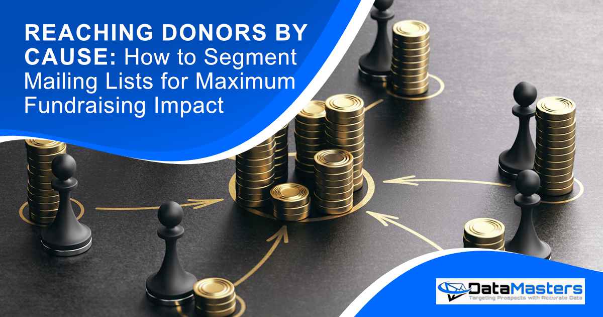 Funding and financing a business project, illustrating DataMasters’ insights on reaching donors by cause and segmenting mailing lists for maximum fundraising impact.