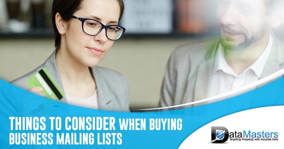 What To Consider When Buying Mailing Lists Purchasing A Business