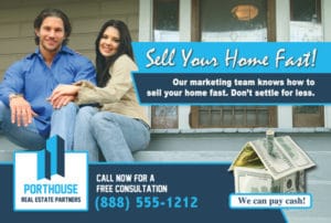 Real Estate Postcard