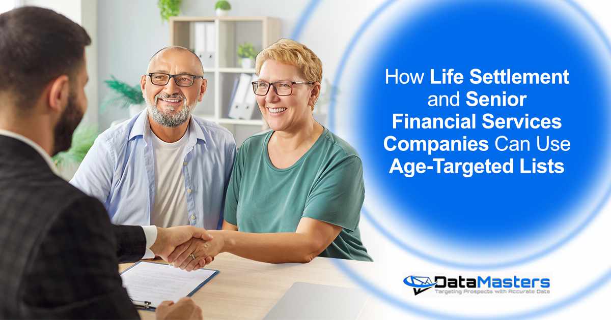 Two individuals reviewing financial documents together with DataMasters branding.