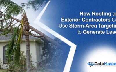 How Roofing and Exterior Contractors Can Use Storm-Area Targeting to Generate Leads